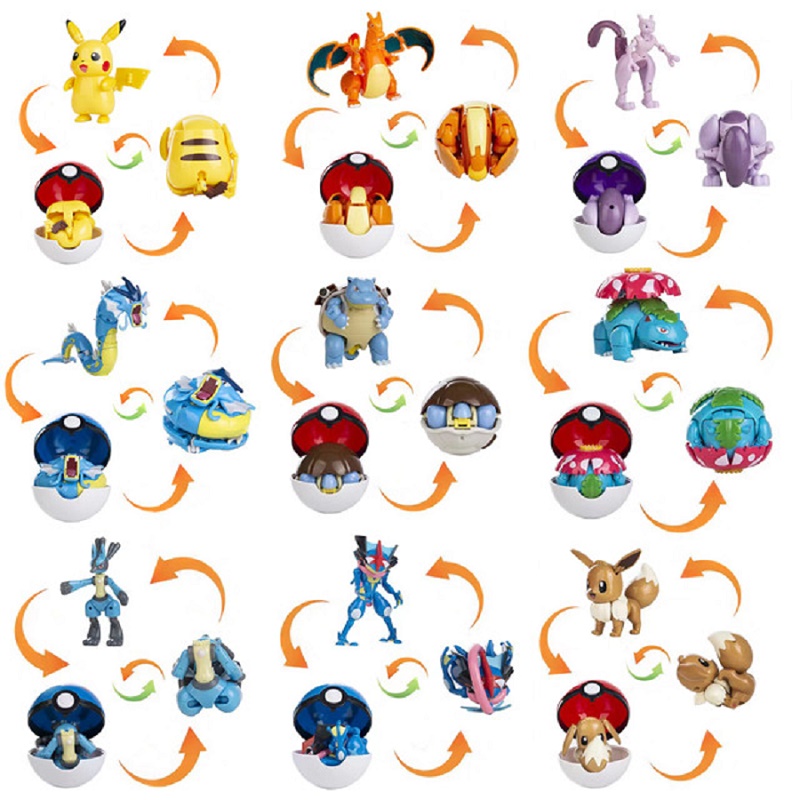 Genuine Pokemon Pokeball Anime - Model Kit Eevee ulasan dan harga